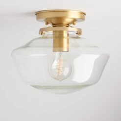 Ryttenberg (Clear) | Flush(Ryttenberg Clear Flush) -Oldebricklighting Store 10 ryt clr