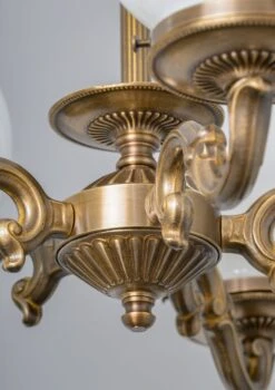 Mulberry (Opal) | Historic Ornate Chandelier(Mulberry Opal Historic Ornate Chandelier) -Oldebricklighting Store CHHO5 4Ham O 6 4