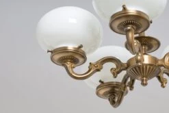 Mulberry (Opal) | Historic Ornate Chandelier(Mulberry Opal Historic Ornate Chandelier) -Oldebricklighting Store CHHO5 4Mulb O 6 4