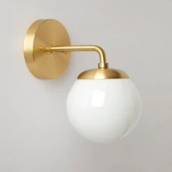 Bennington (Opal) | Elbow Sconce(Bennington Opal Elbow)