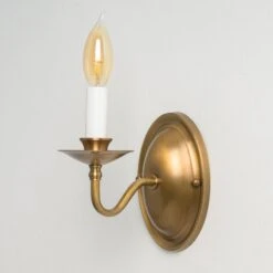 Colonial Curve | Candlestick Sconce(Colonial Curve Candlestick Sconce)