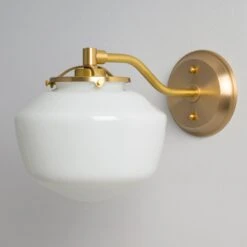 Ryttenberg (Opal) | Modern Offset Sconce(Ryttenberg Opal Modern Offset Sconce)