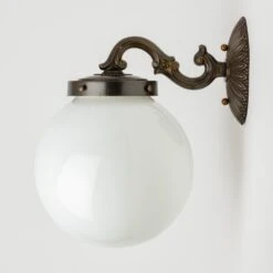 Hamilton (Opal) | Ornate Historic Sconce(Hamilton Opal Ornate Historic Sconce)