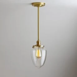 Humphrey (Clear) | Down Rod Pendant(Humphrey Clear Down Rod Pendant)