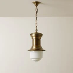 Linden (Opal) | Historic Arc Chain Hung Chandelier(Linden Opal Historic Arc Chain Hung)