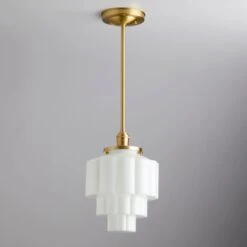 Buchanan (Opal) | Down Rod Pendant(Buchanan Opal Down Rod Pendant)