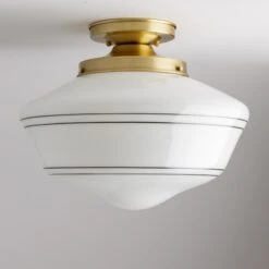 Ryttenberg (Opal Striped) | Flush(Ryttenberg Opal Striped Flush) -Oldebricklighting Store OldeBrick26 68fdc934 24b0 4748 a194 3fdb3b9f292c