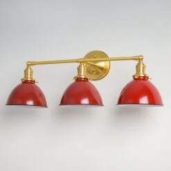 Whitaker (7") | 3-Shade Cross Bar Sconce(Whitaker 7 3 Shade Cross Bar Sconce)