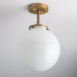 Hamilton (Opal) | Historic Ornate Stem(Hamilton Opal Historic Ornate Stem) -Oldebricklighting Store STO 4Ham O 10 2