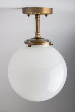 Hamilton (Opal) | Historic Ornate Stem(Hamilton Opal Historic Ornate Stem) -Oldebricklighting Store STO 4Ham O 10 3
