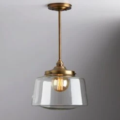 Rockford (Clear) | Down Rod Pendant(Rockford Clear Down Rod Pendant)